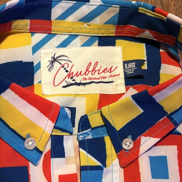 Chubbies Colorful Nautical Pattern Shirt - Picture 2 of 12